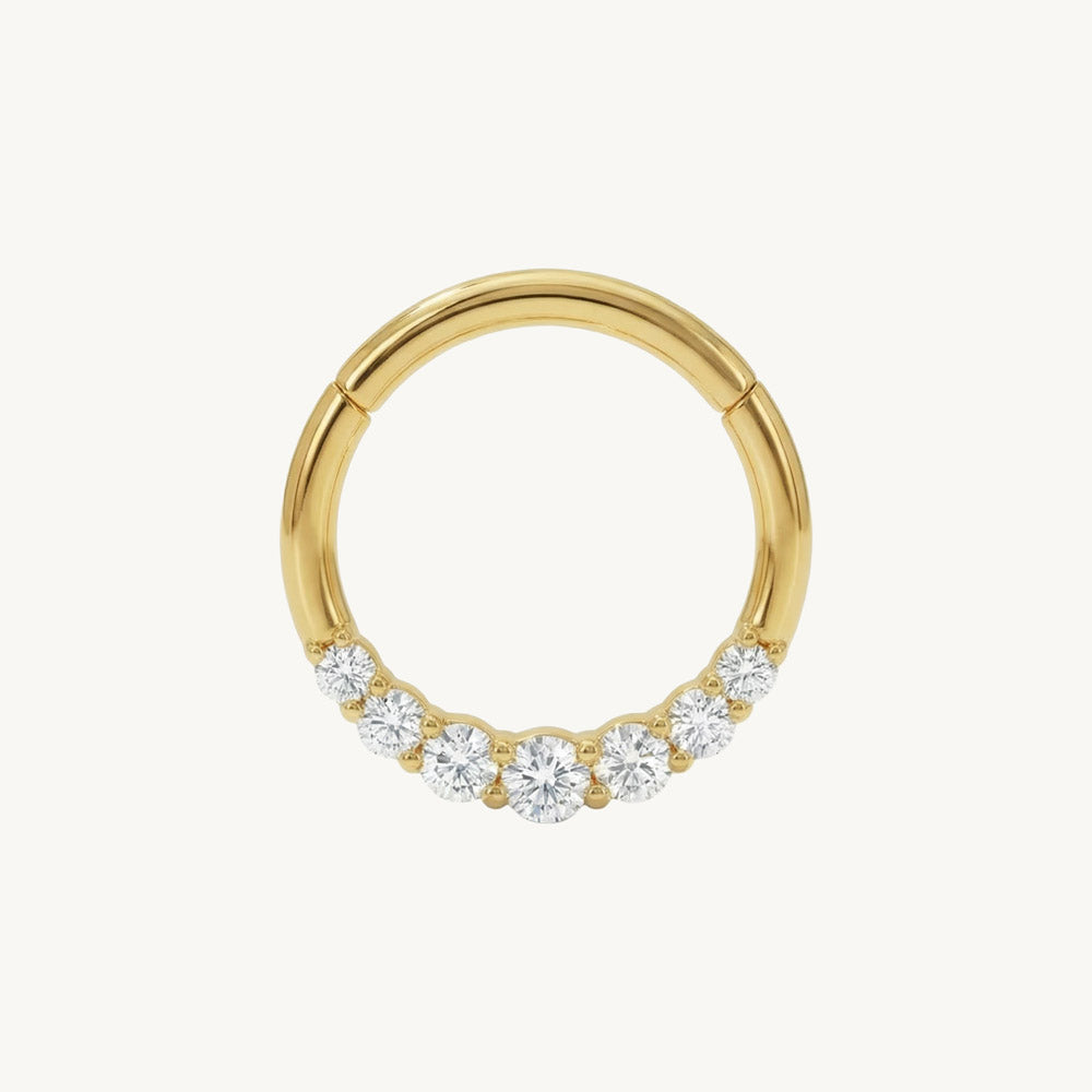 Crystal segment gold