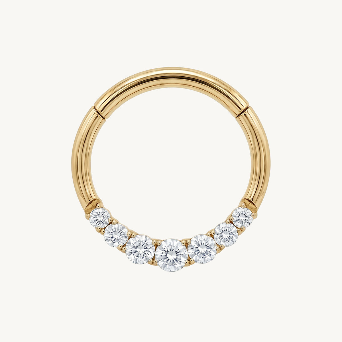Crystal segment gold