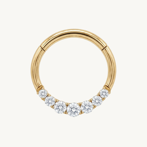 Crystal segment gold
