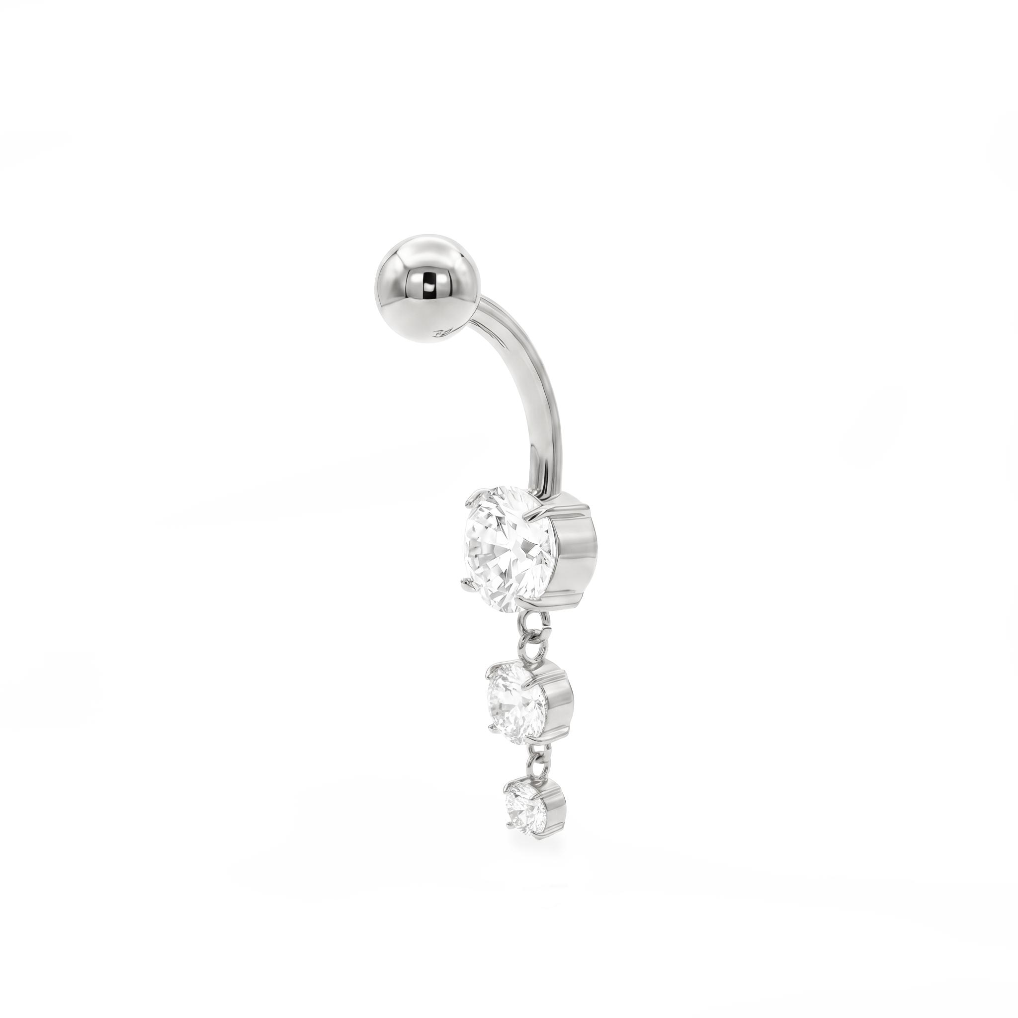 Triple crystal navel
