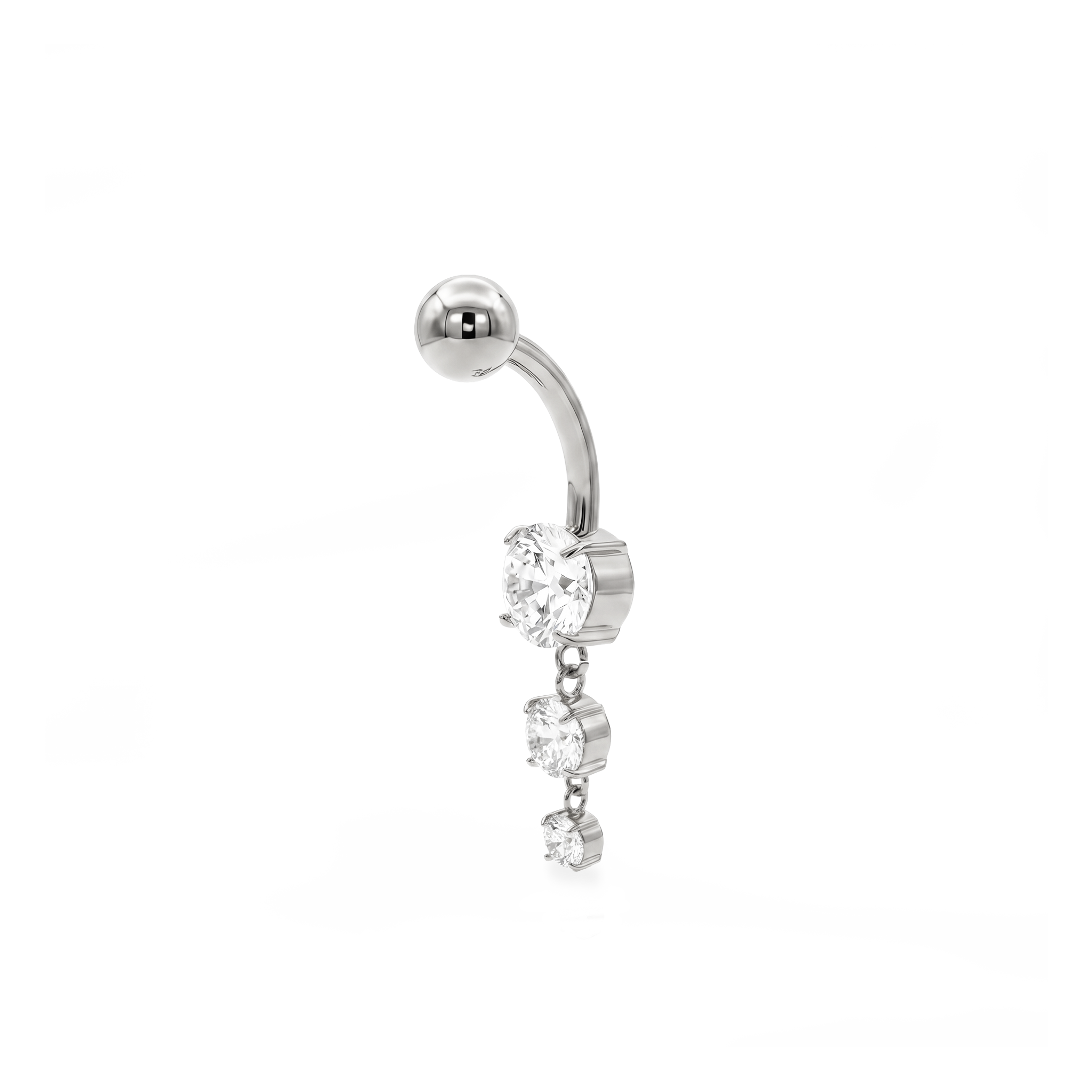 Triple crystal navel