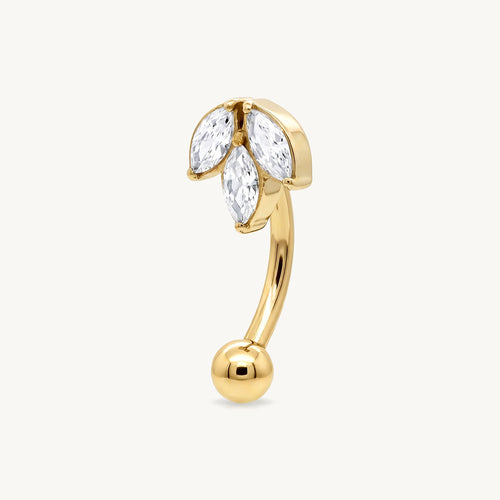 Rook marquise gold