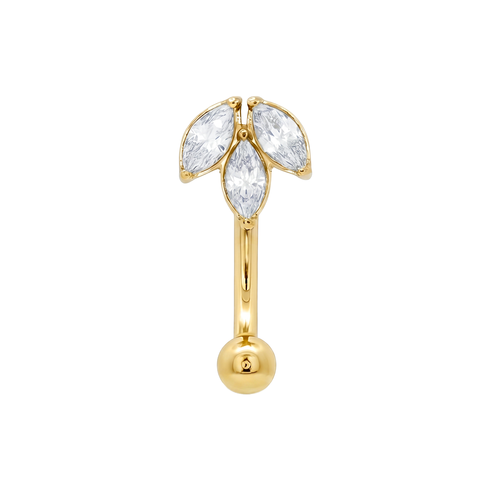 Rook marquise gold