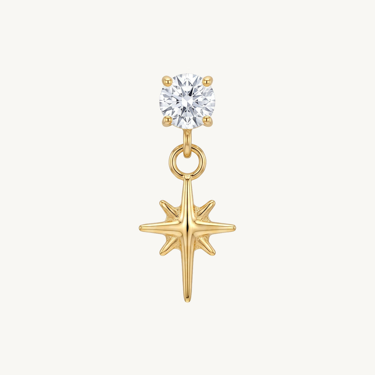 Dangling star gold