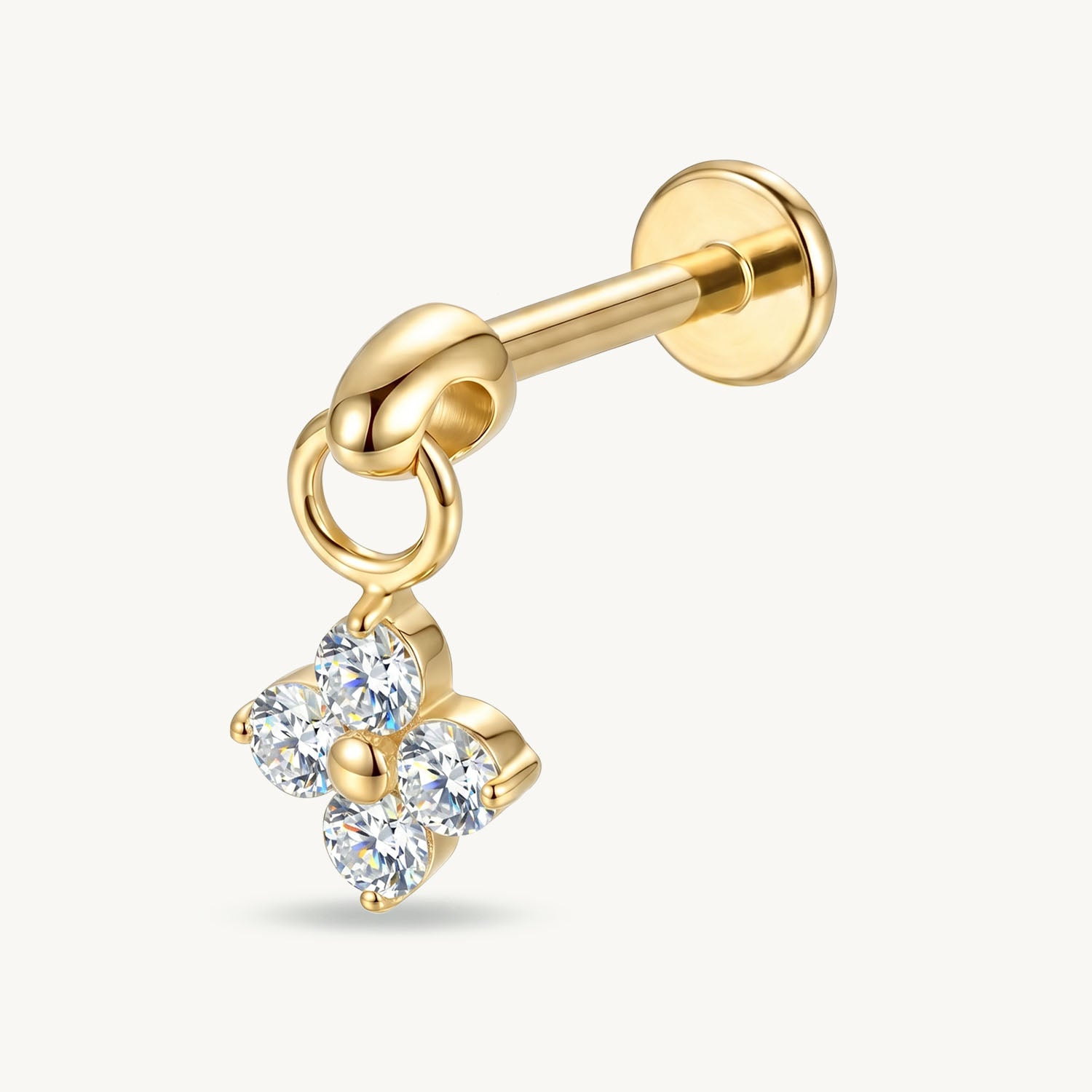 Dangling mini flower gold