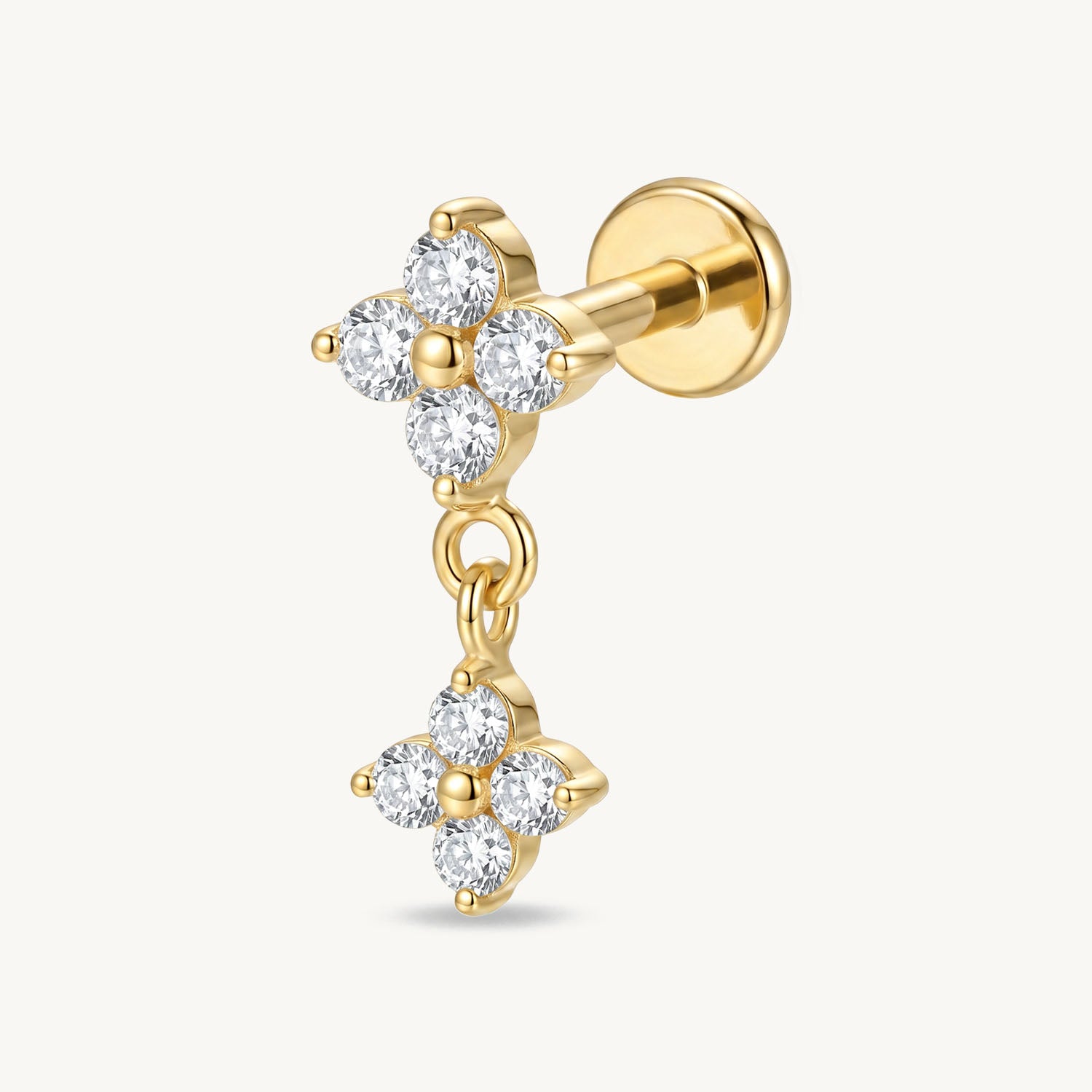 Double mini flower gold