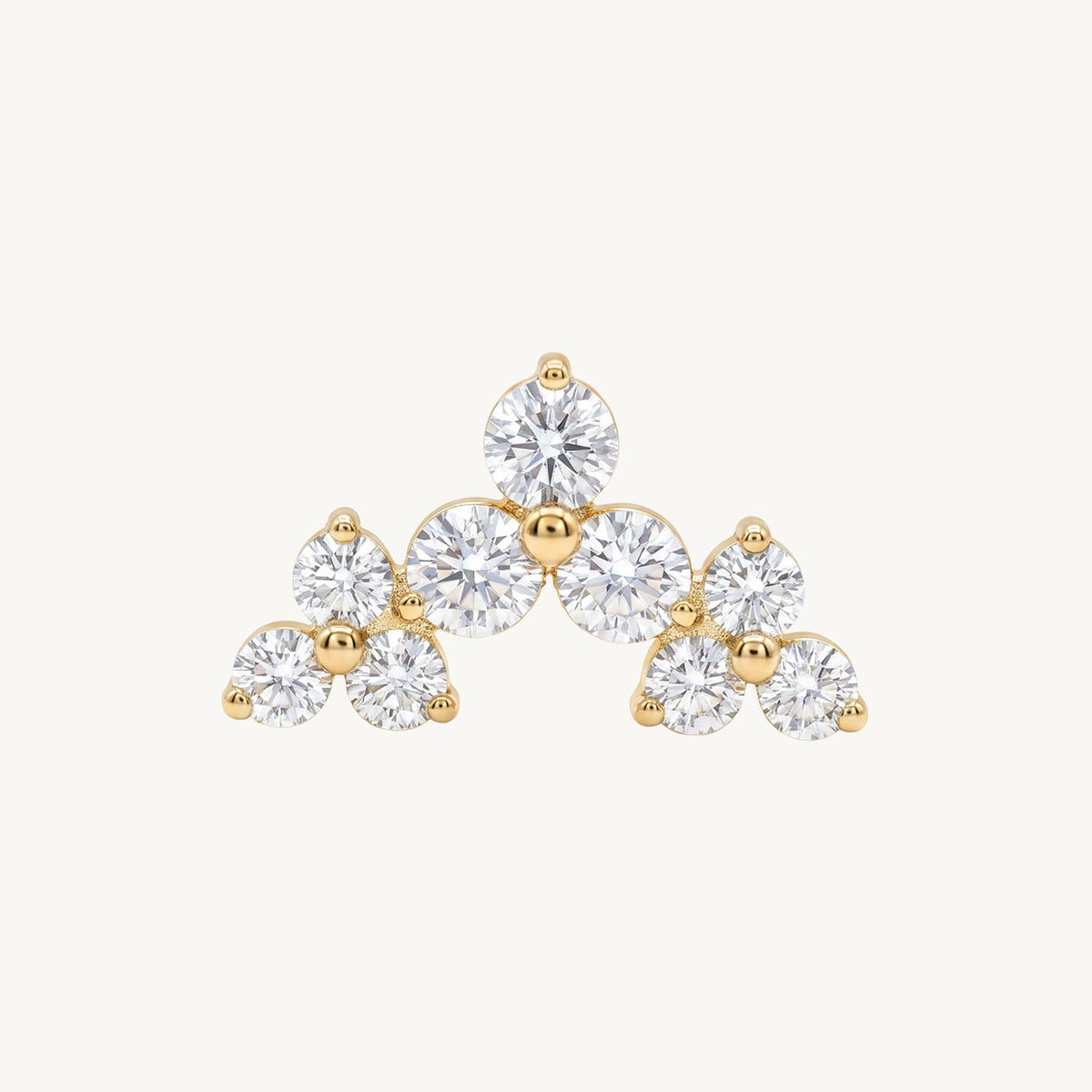 Triple flower gold