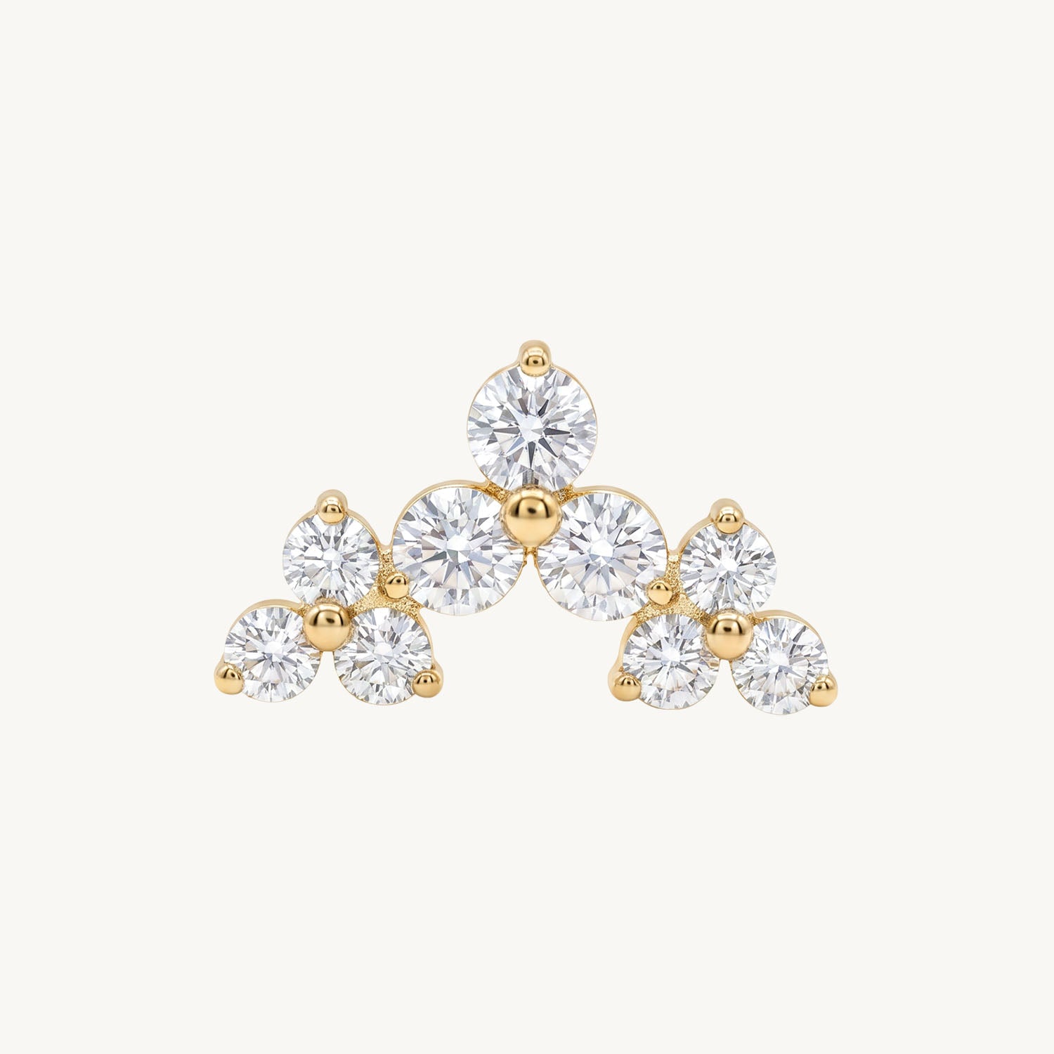 Triple flower gold