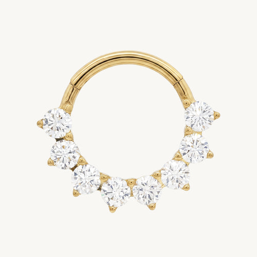 Radiant crystal gold