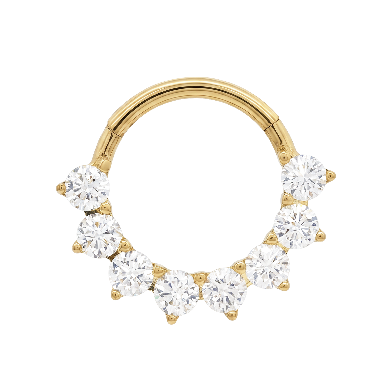Radiant crystal gold