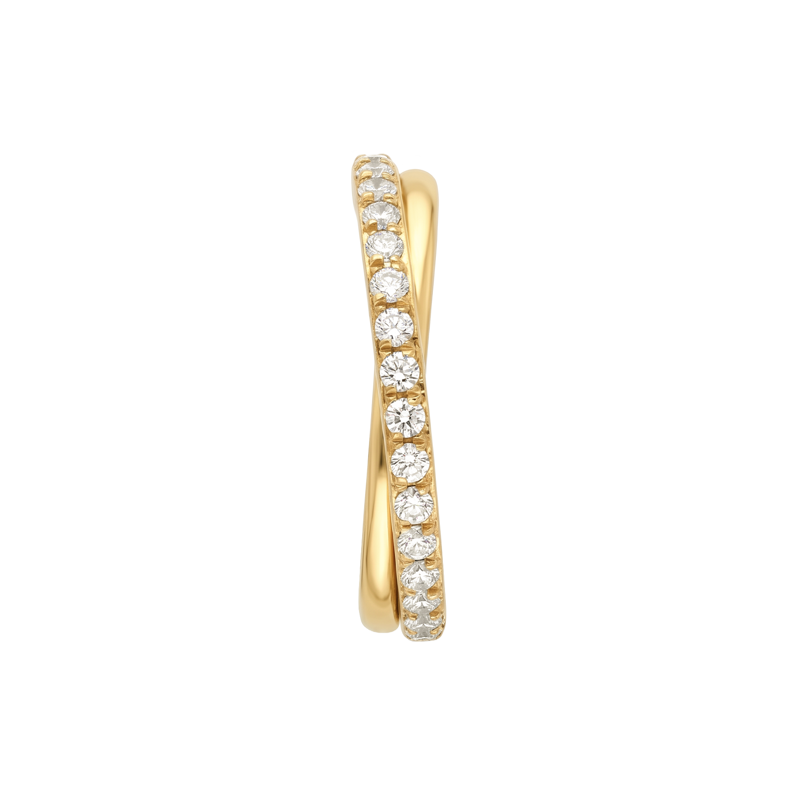 Twisted crystal gold