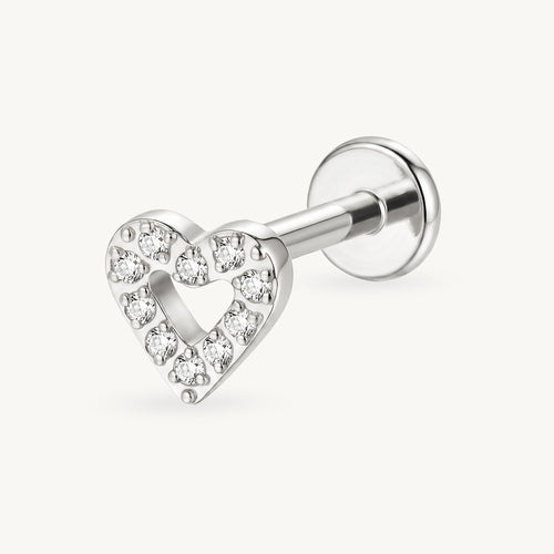 Glitter heart small