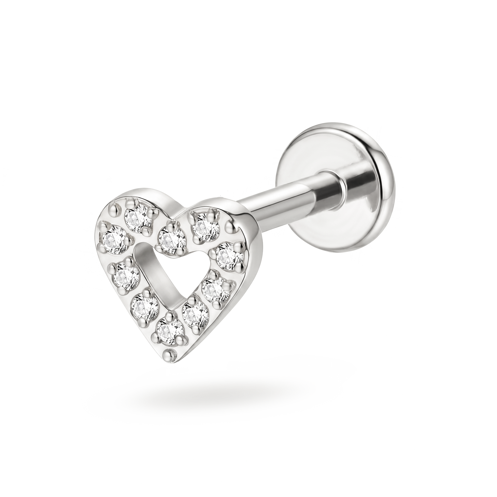 Glitter heart small