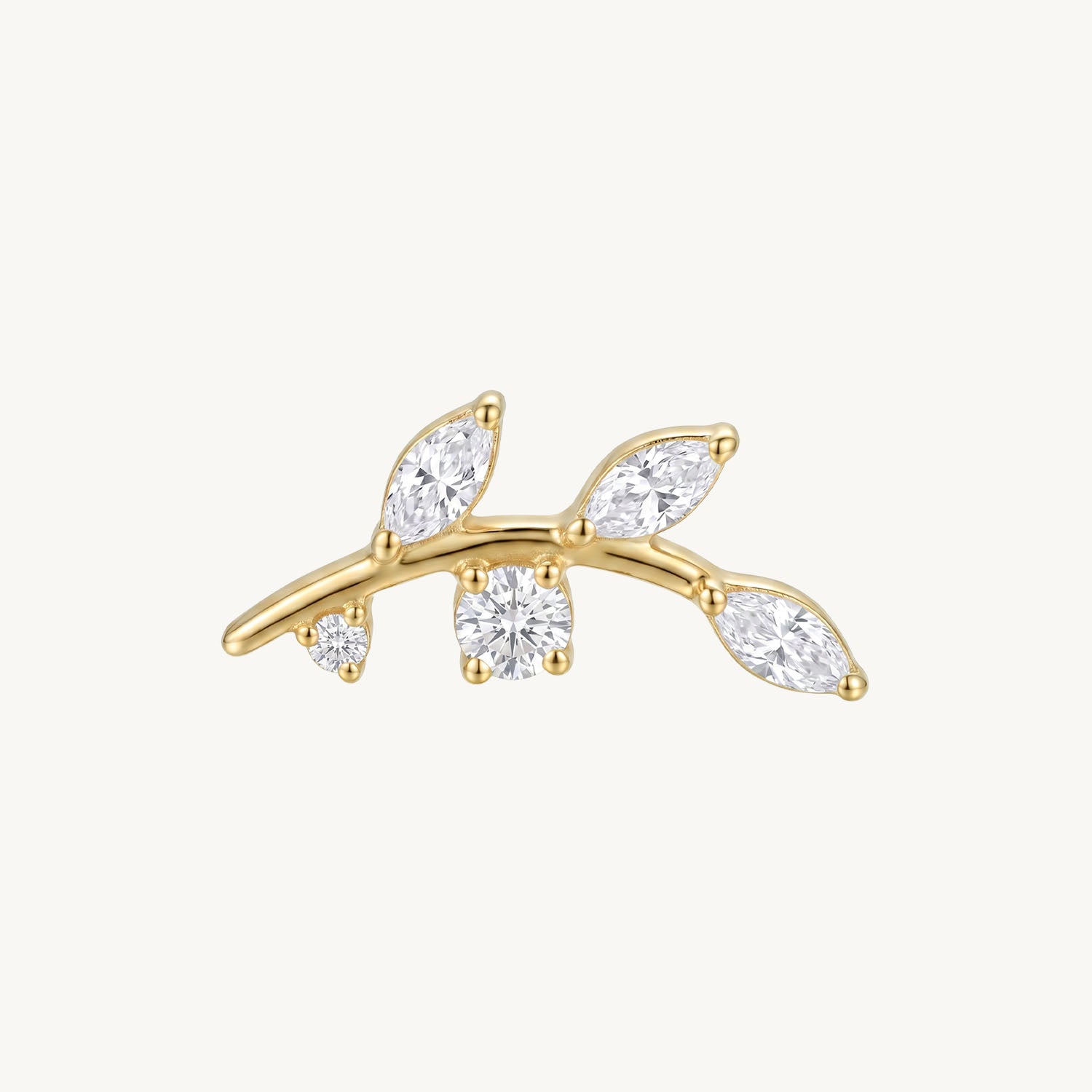 Marquise branch gold