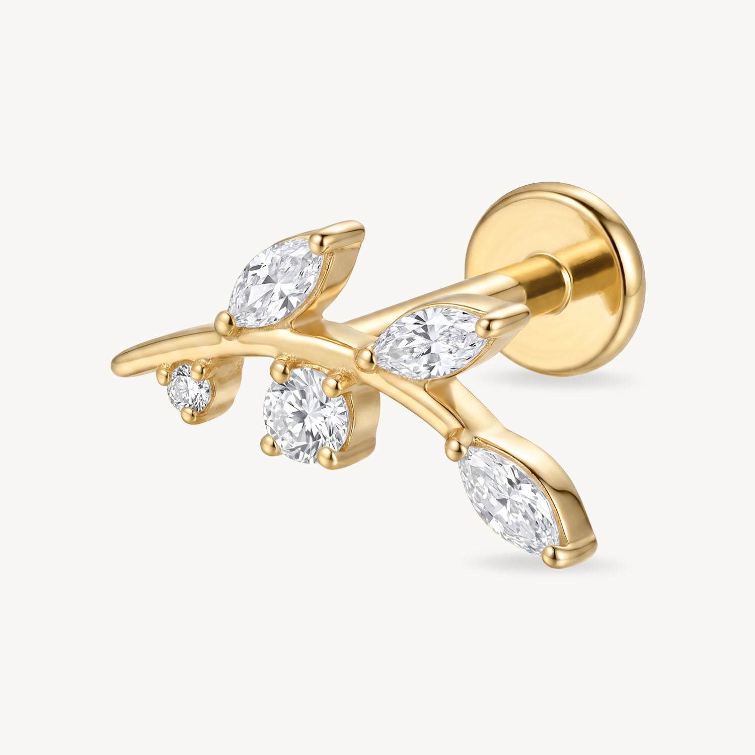 Marquise branch gold