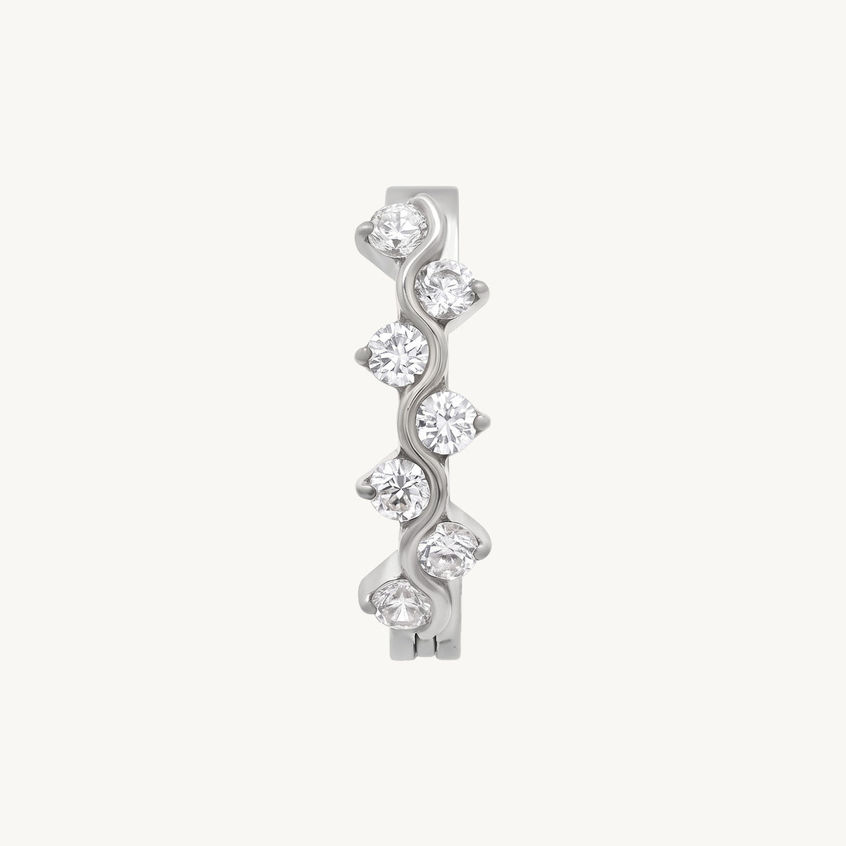 Crystal flow clicker
