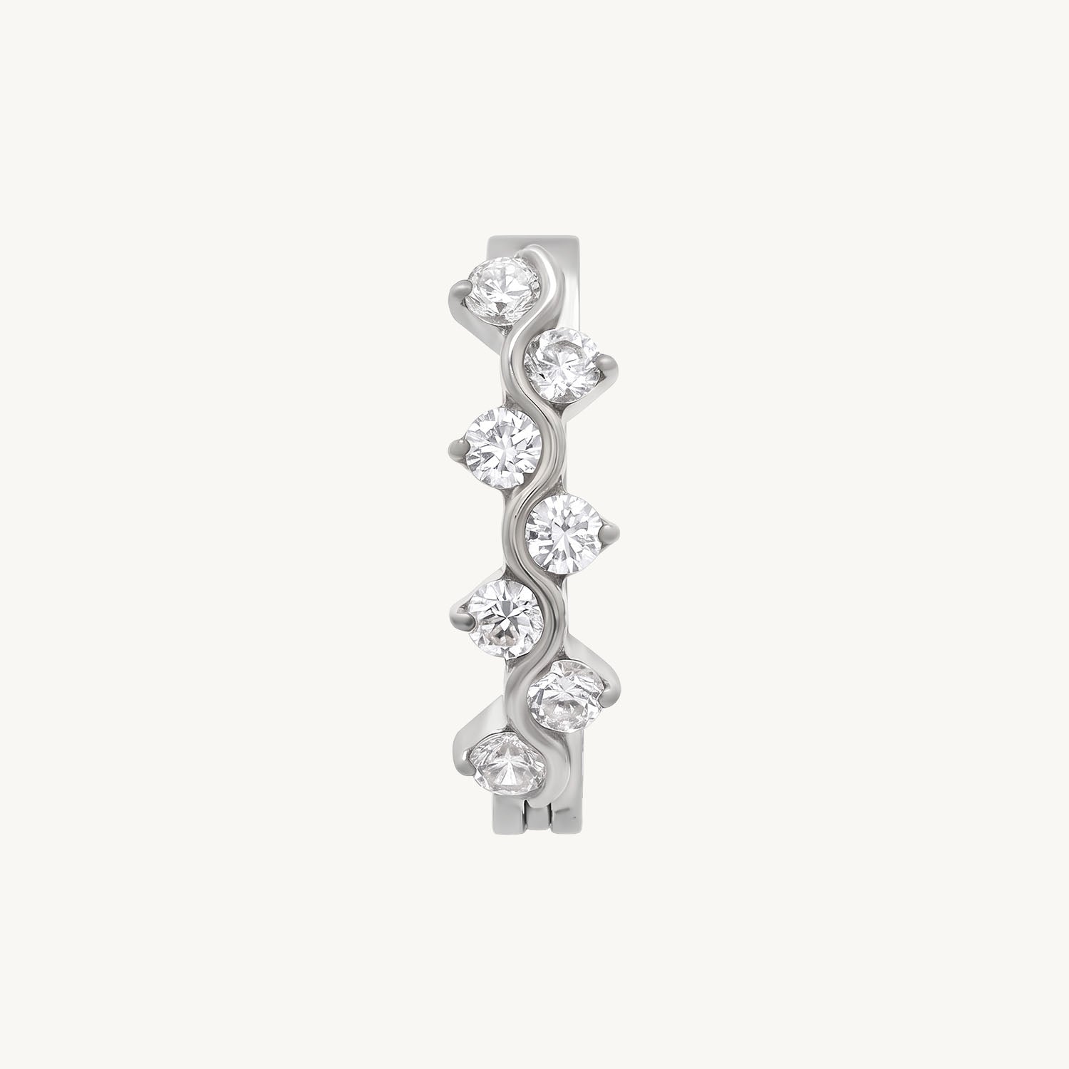 Crystal flow clicker