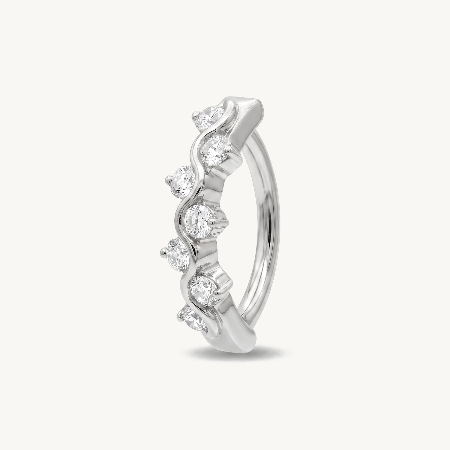 Crystal flow clicker