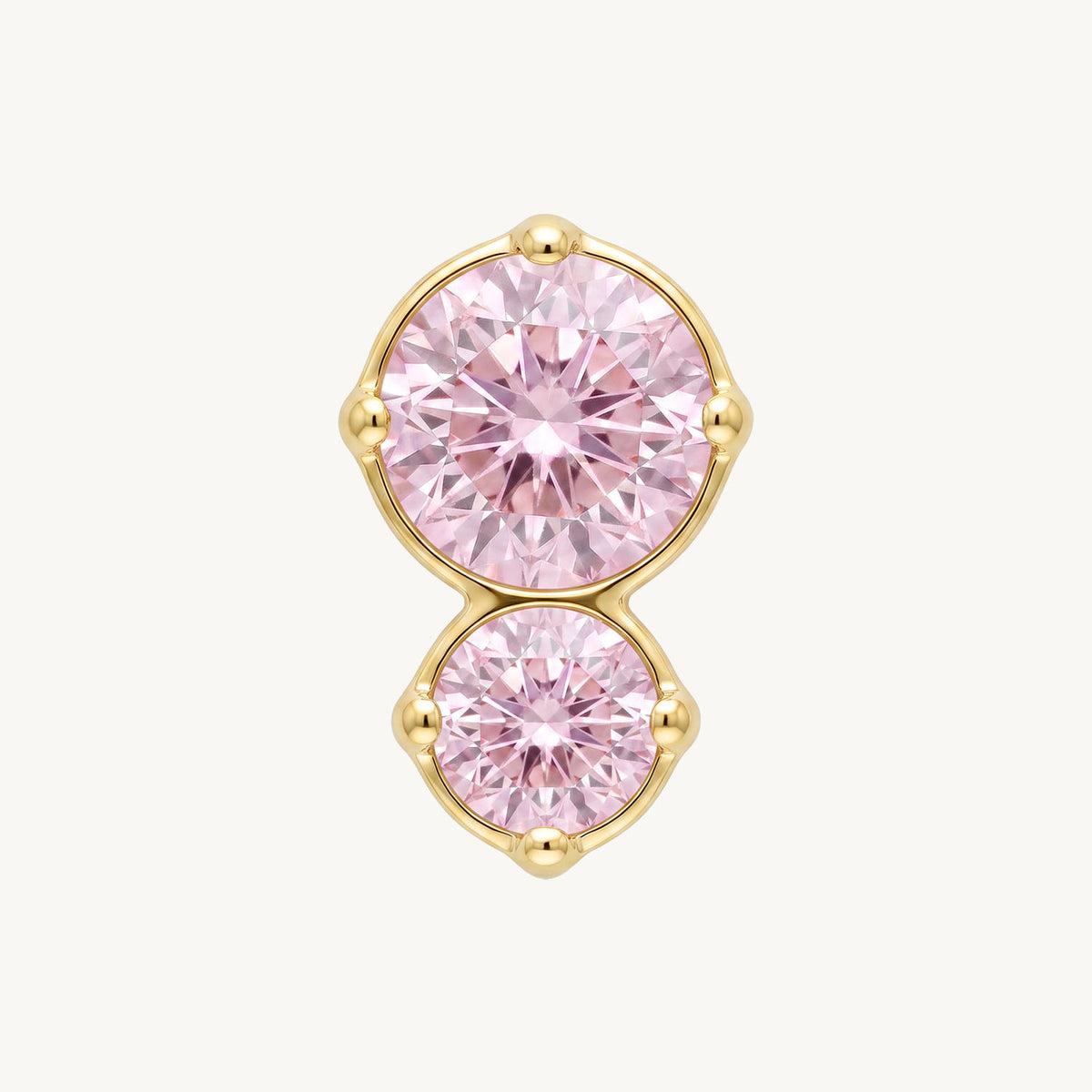 Blush sparkle gold