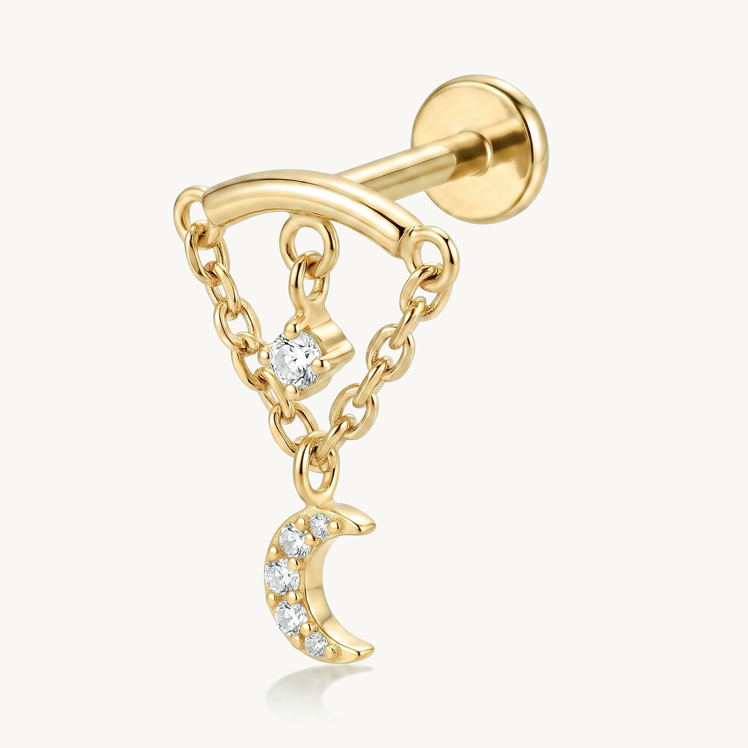 Moon drizzle gold