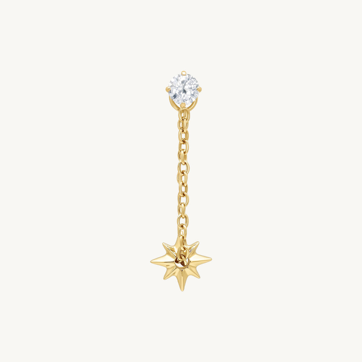 Celestial star chain gold