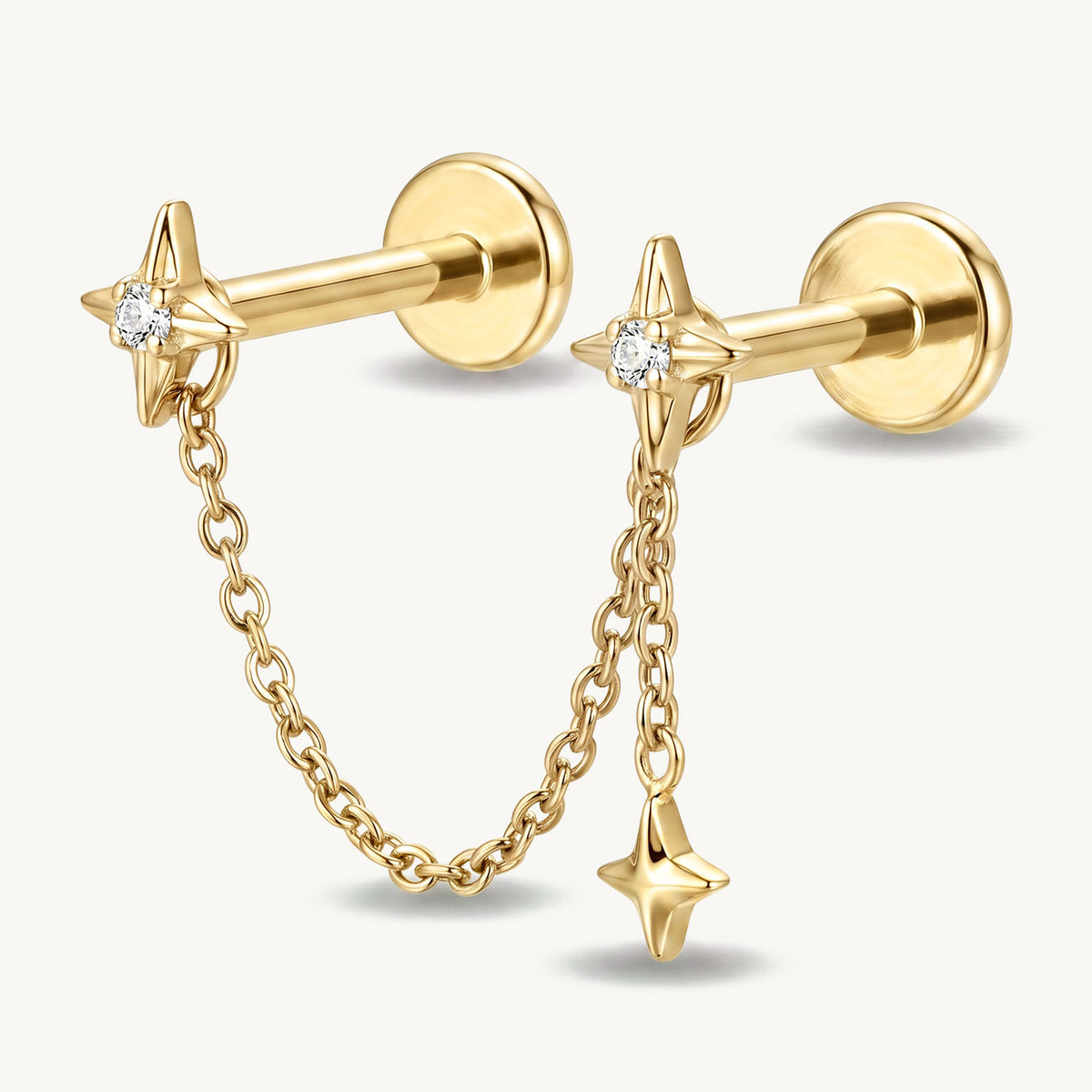 Moon chain gold