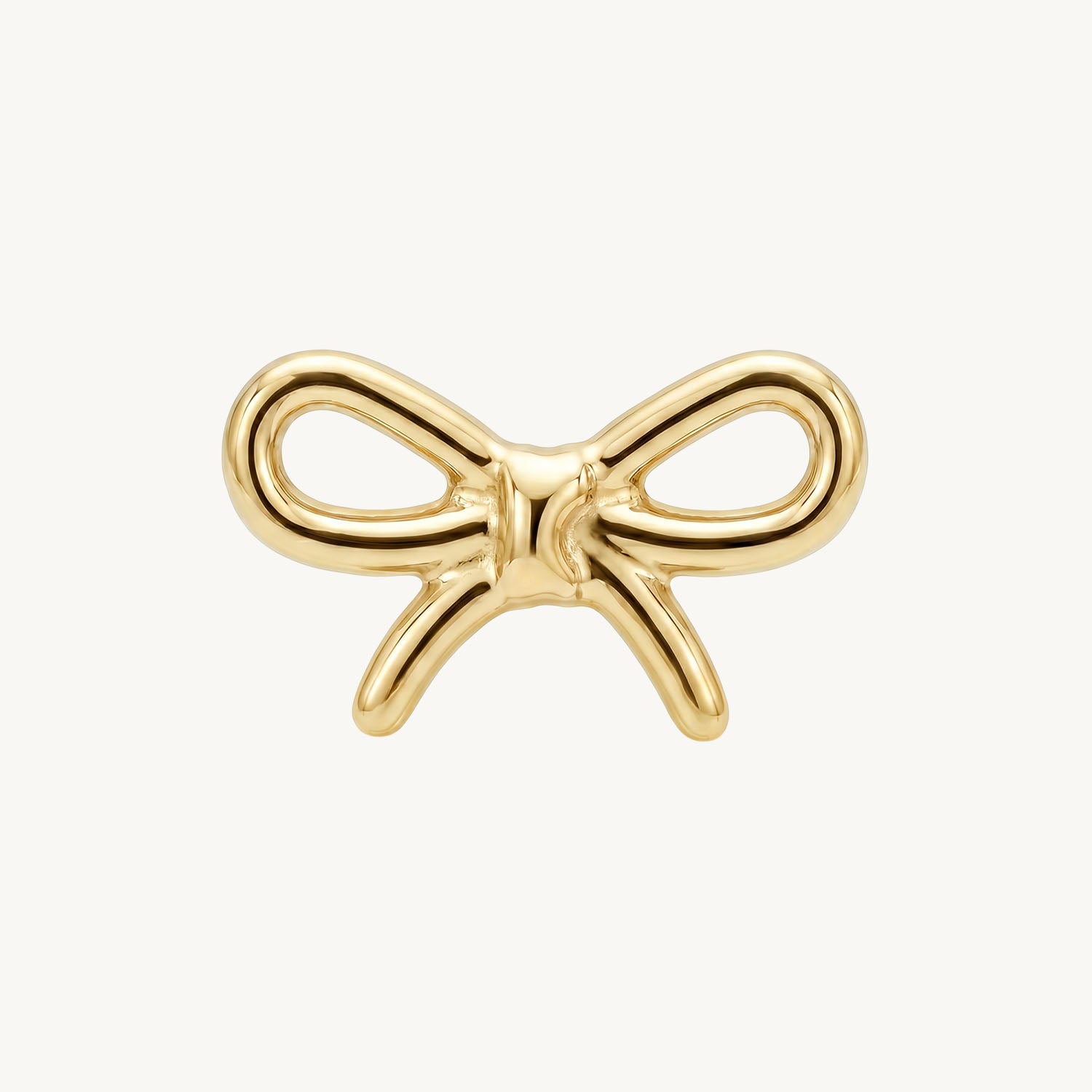 Bow kiss gold
