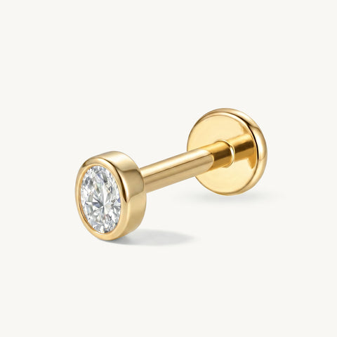 Lab-grown solitaire diamant van Stud Society