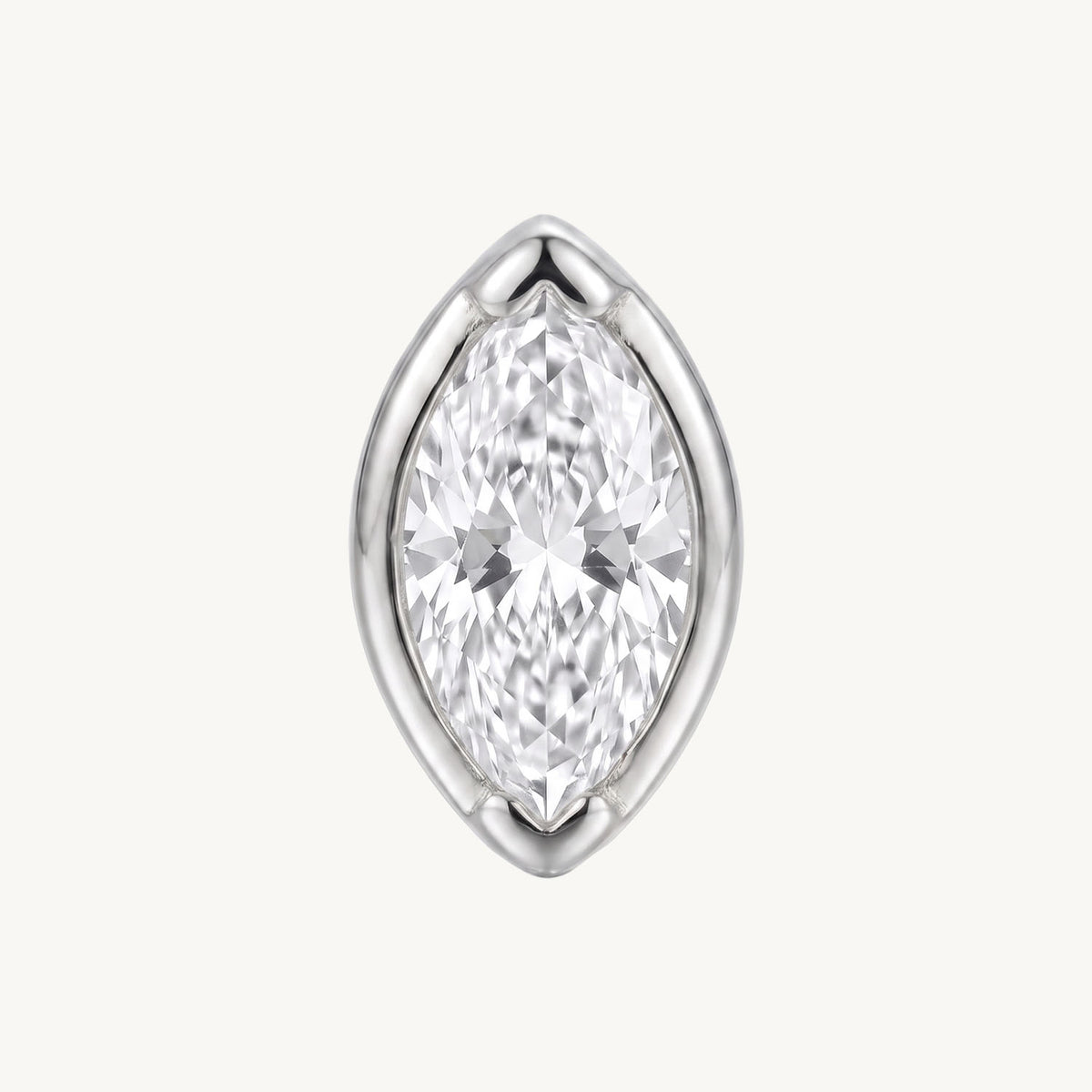 Lab grown marquise diamond