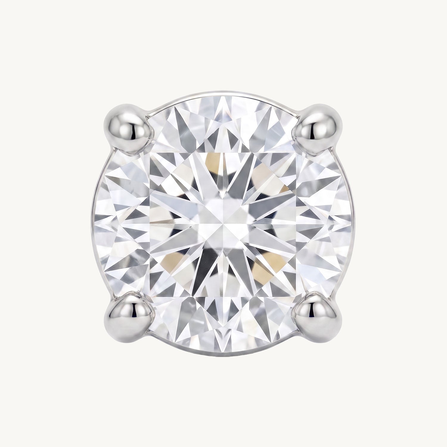 Lab grown solitaire diamond