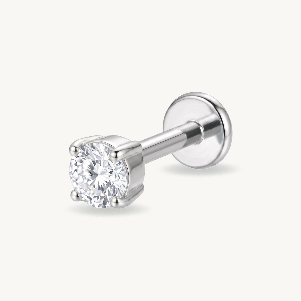 Lab grown solitaire diamond