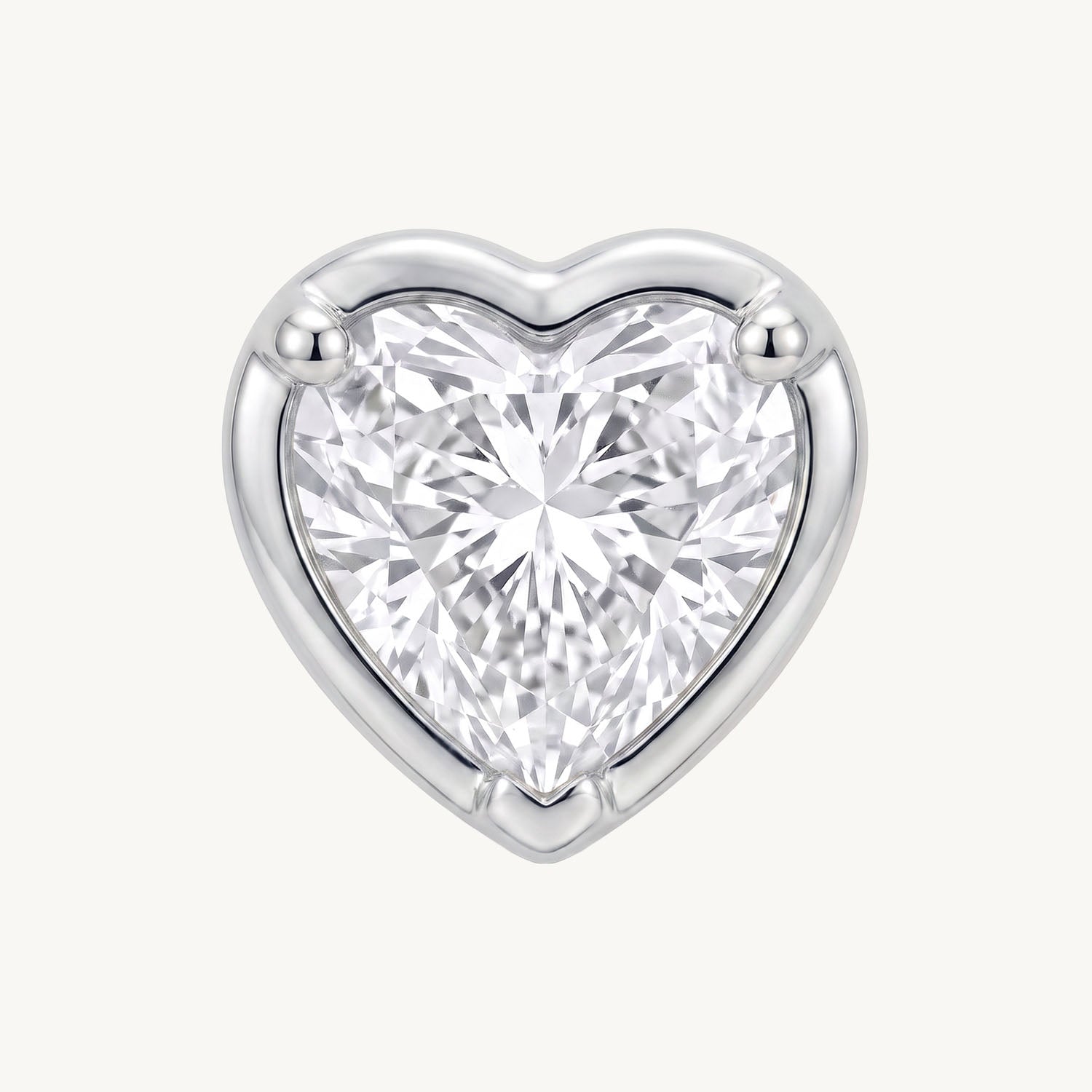 Lab grown Sweet heart diamond
