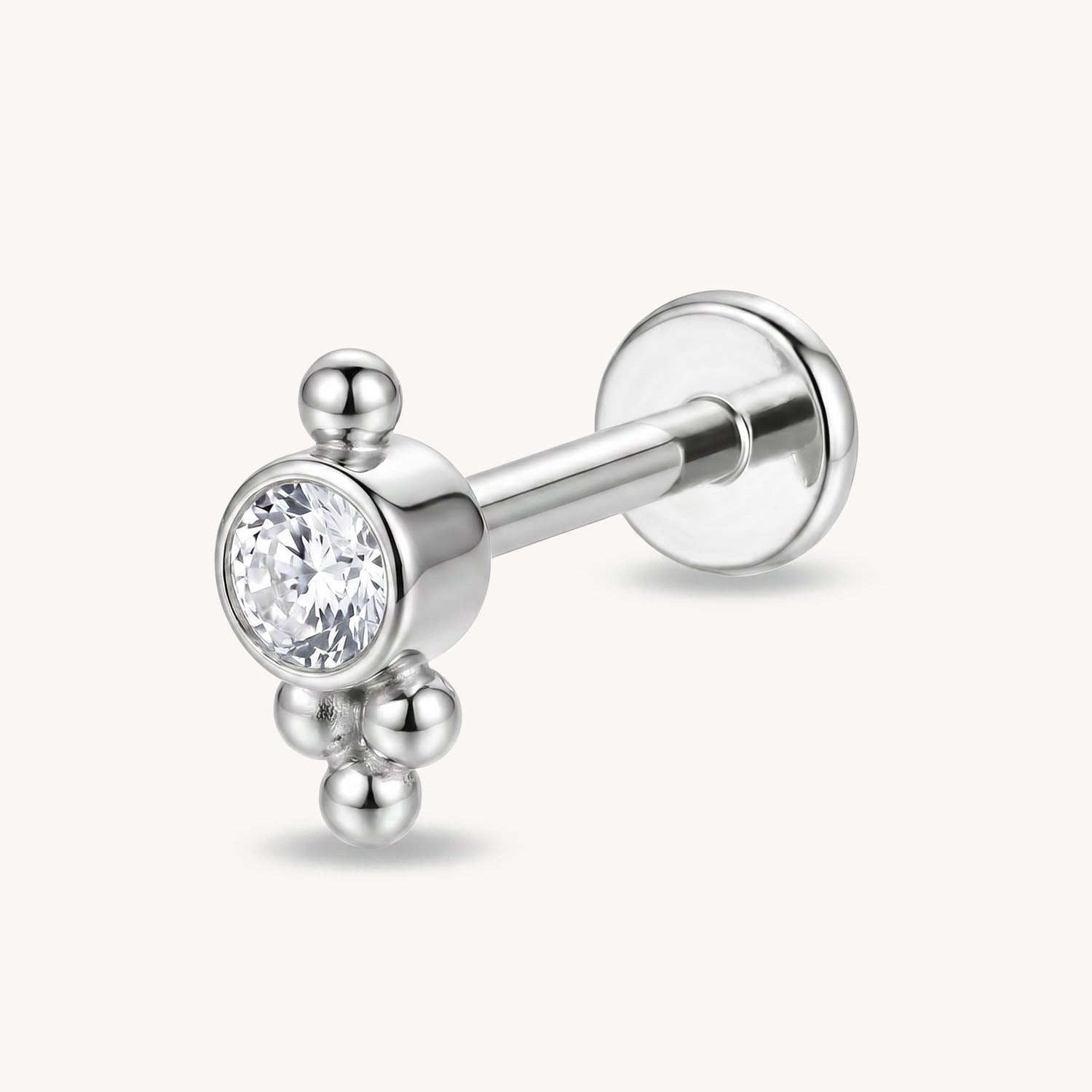 Diamond teardrop