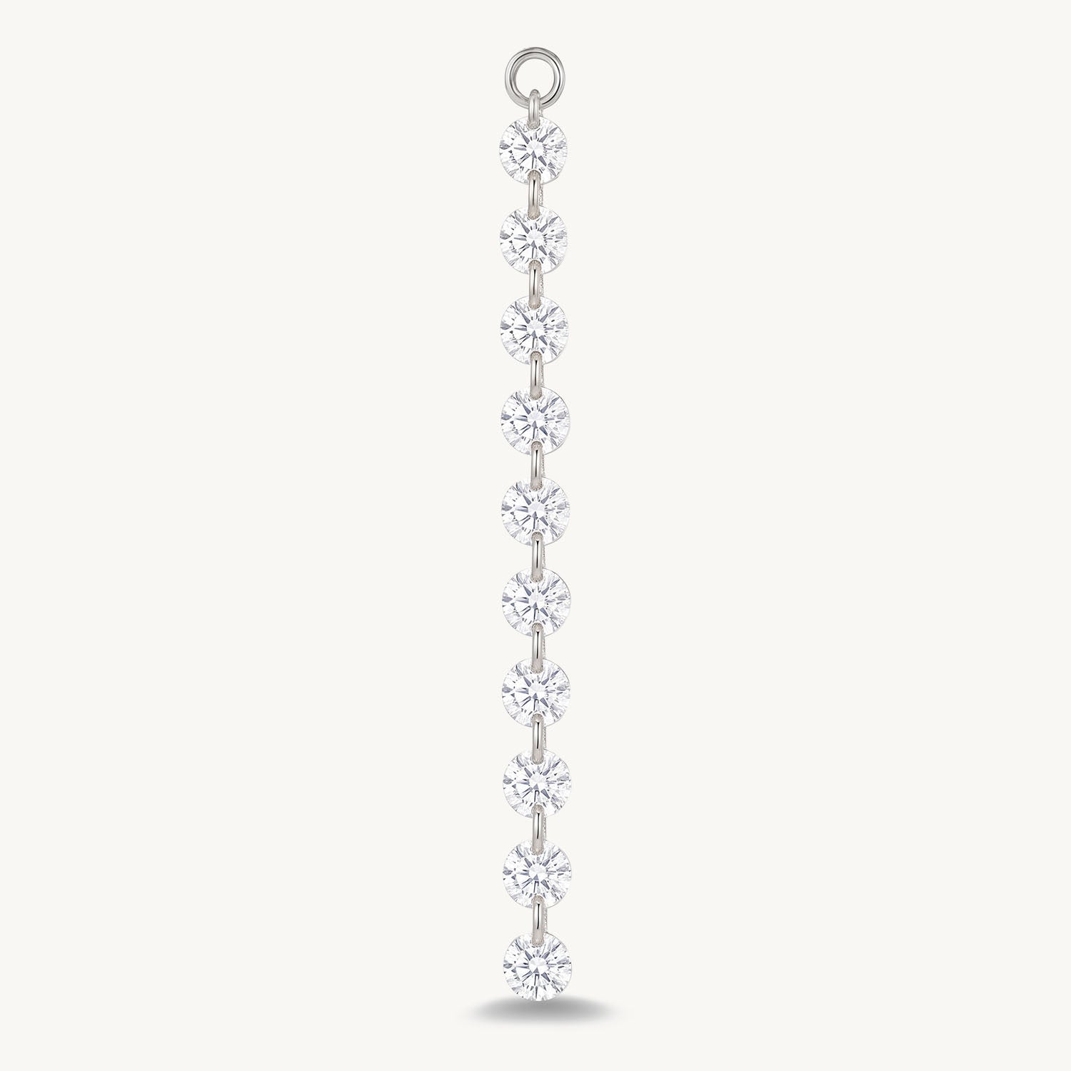 Crystal chain drop