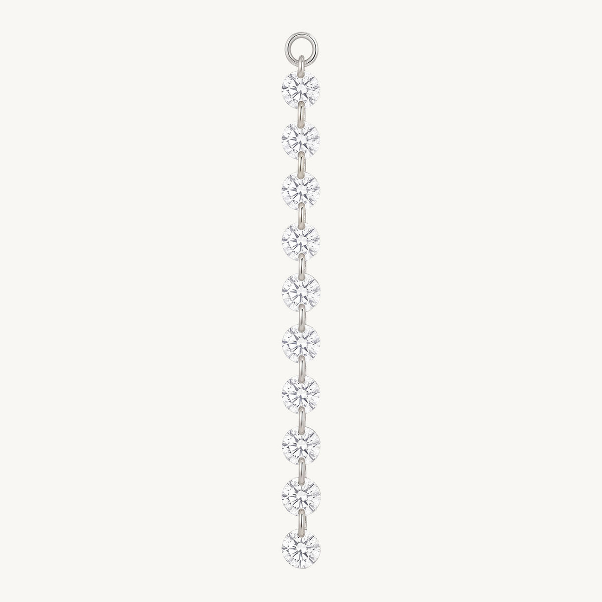 Crystal chain drop