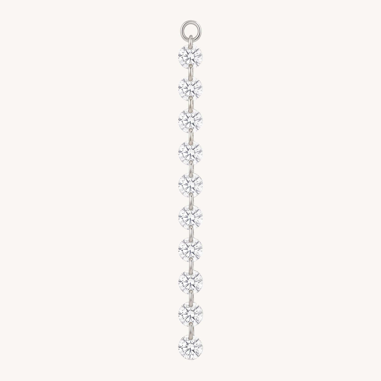 Crystal chain drop