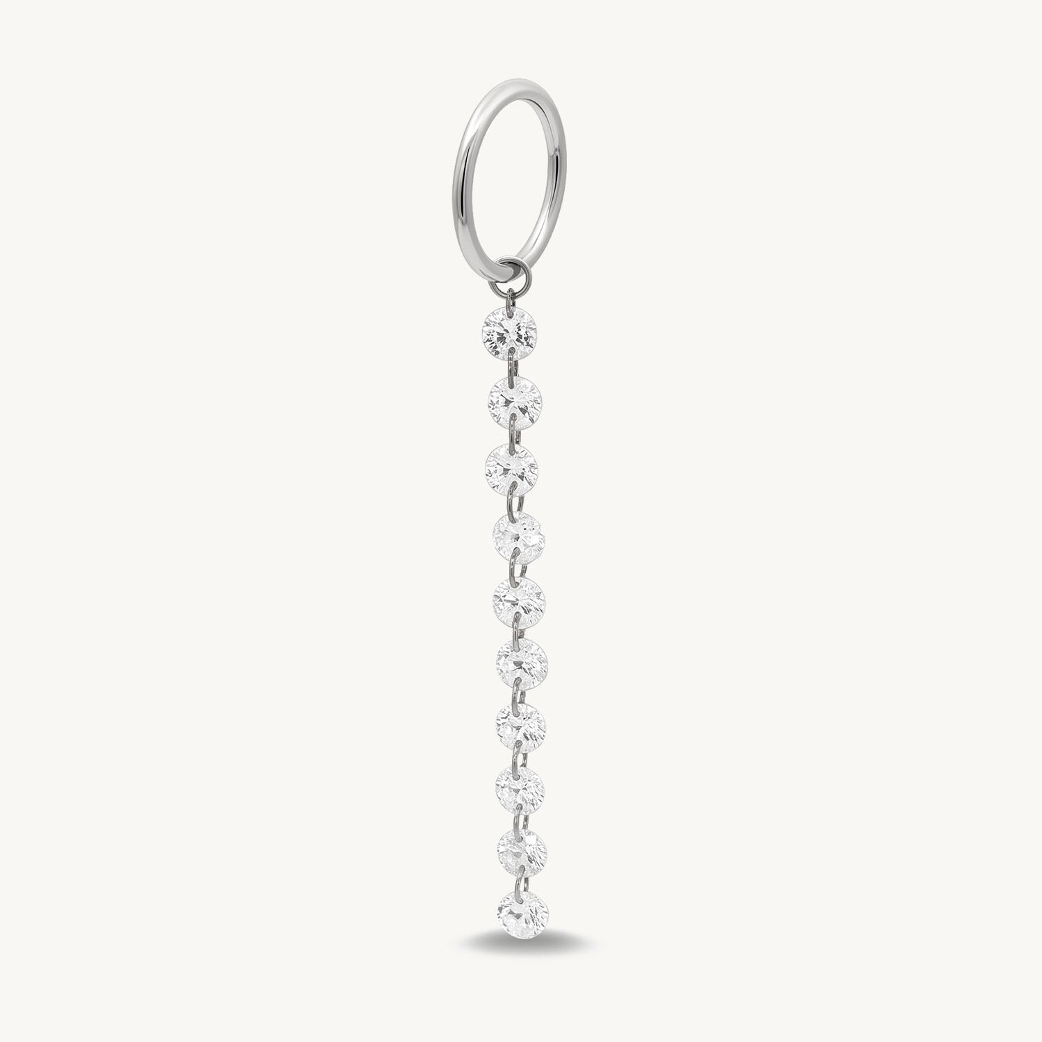 Crystal chain drop