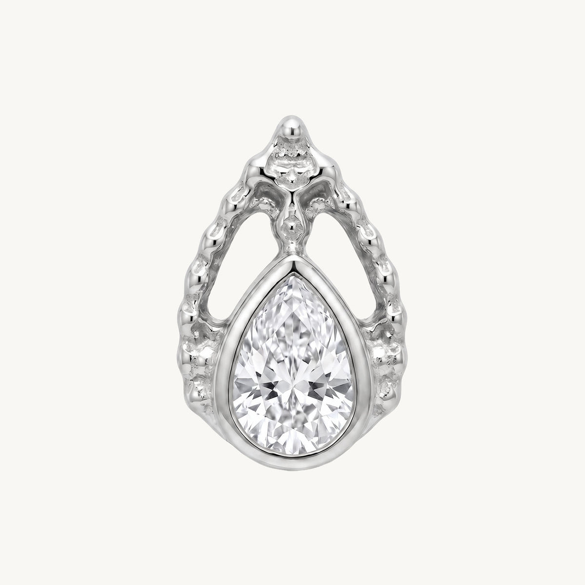 Teardrop crystal