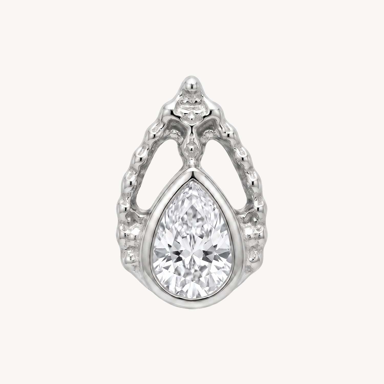 Teardrop crystal