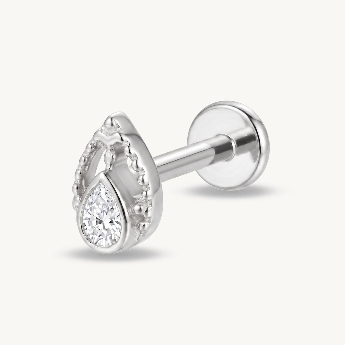 Teardrop crystal