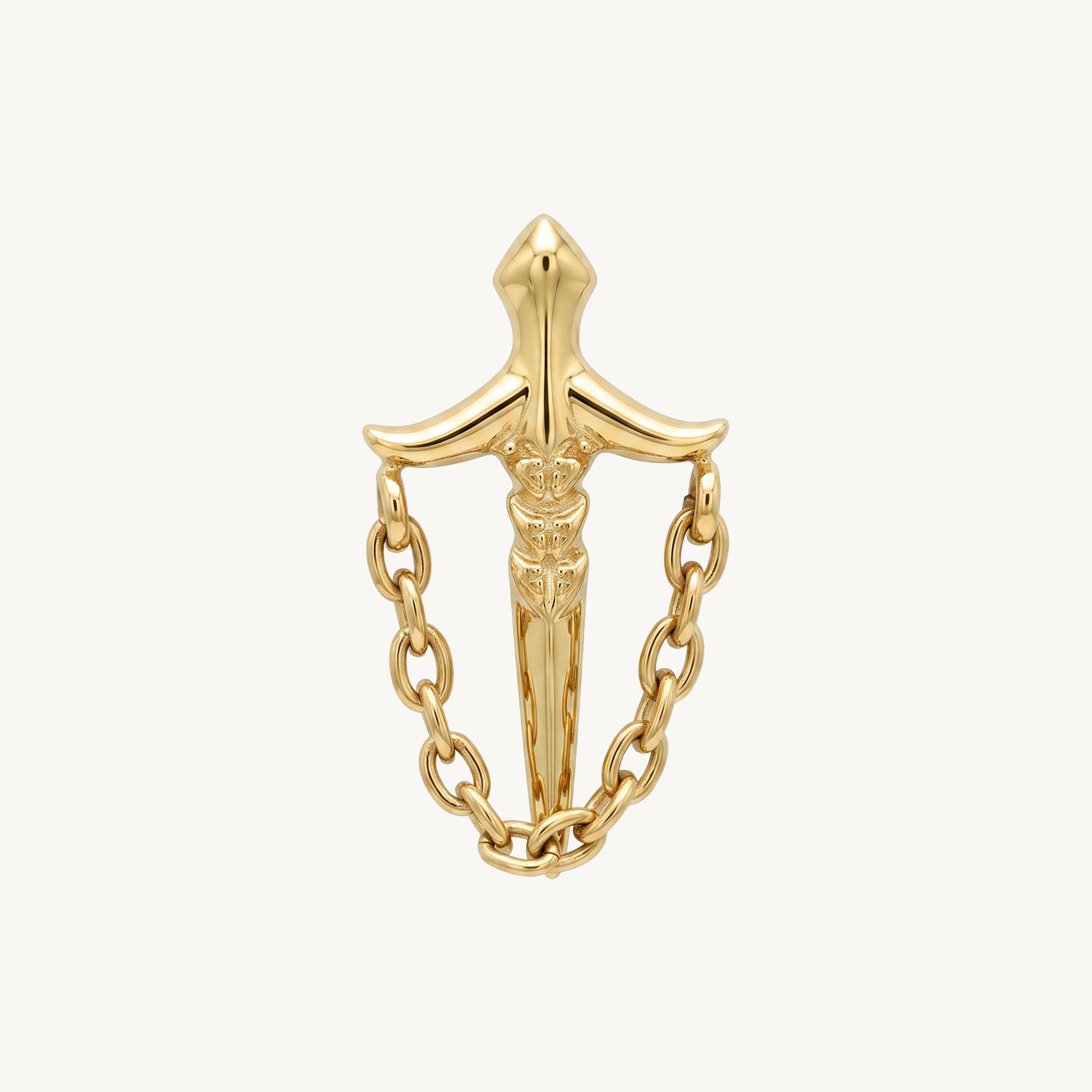 Ornate dagger gold