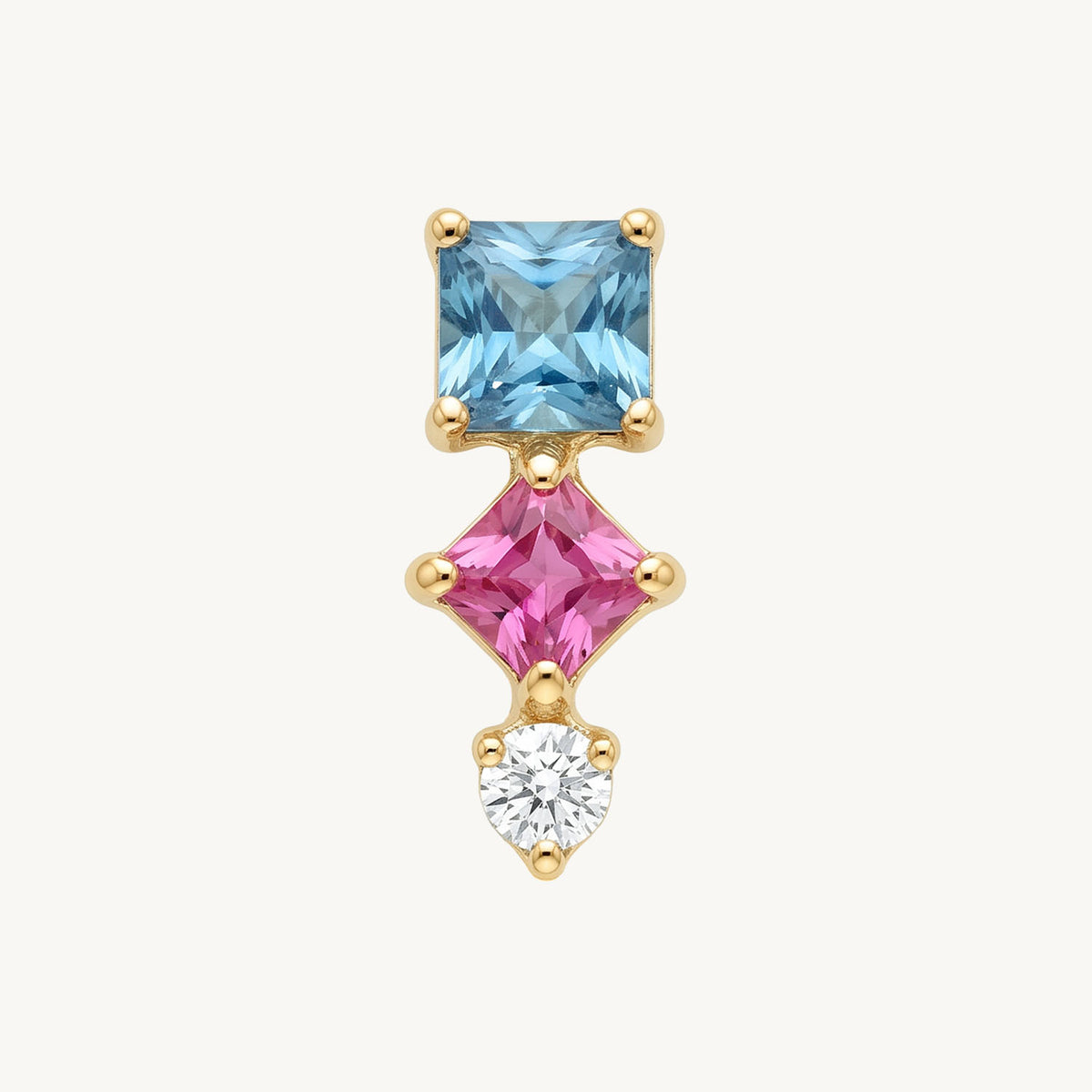 Pastel cube gold