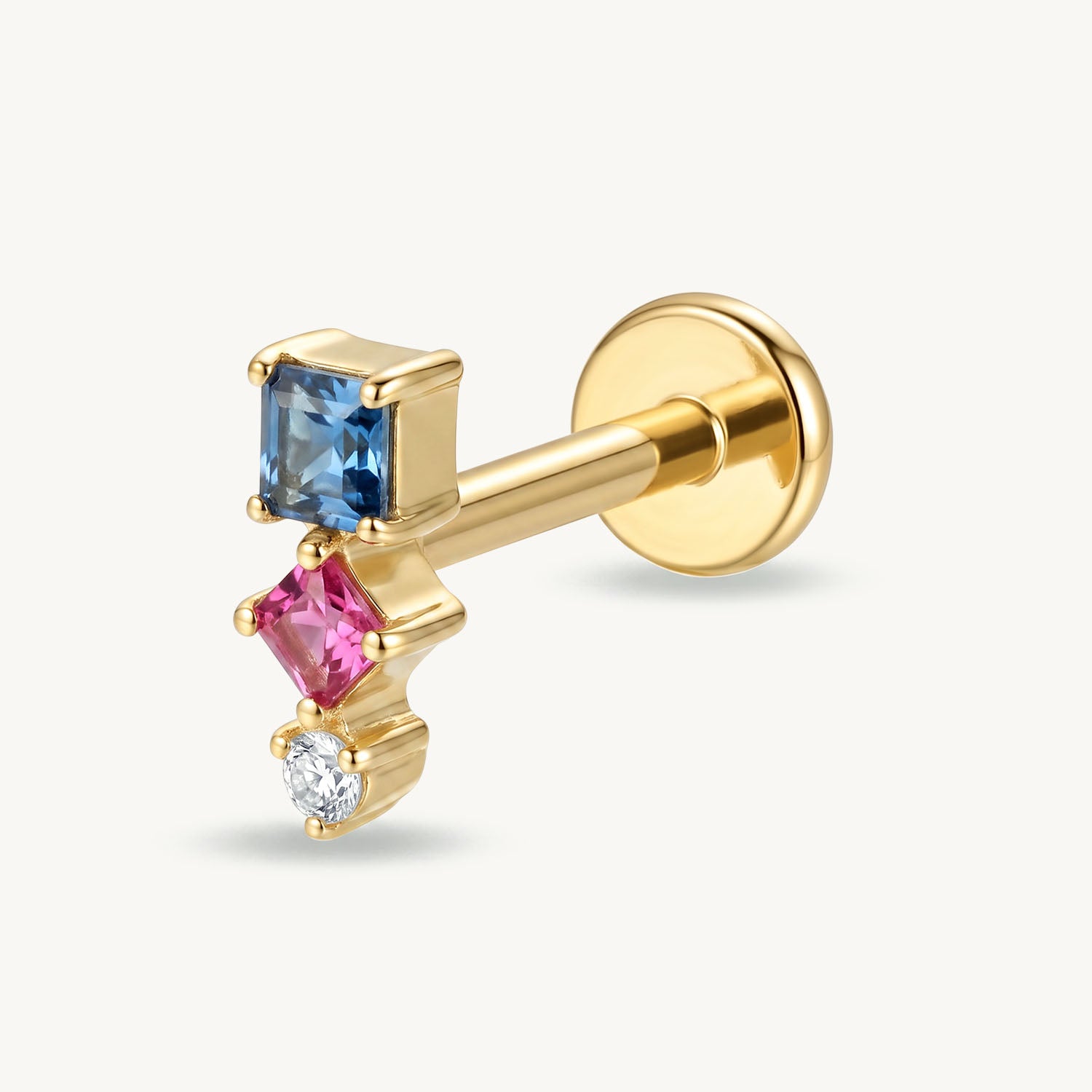 Pastel cube gold
