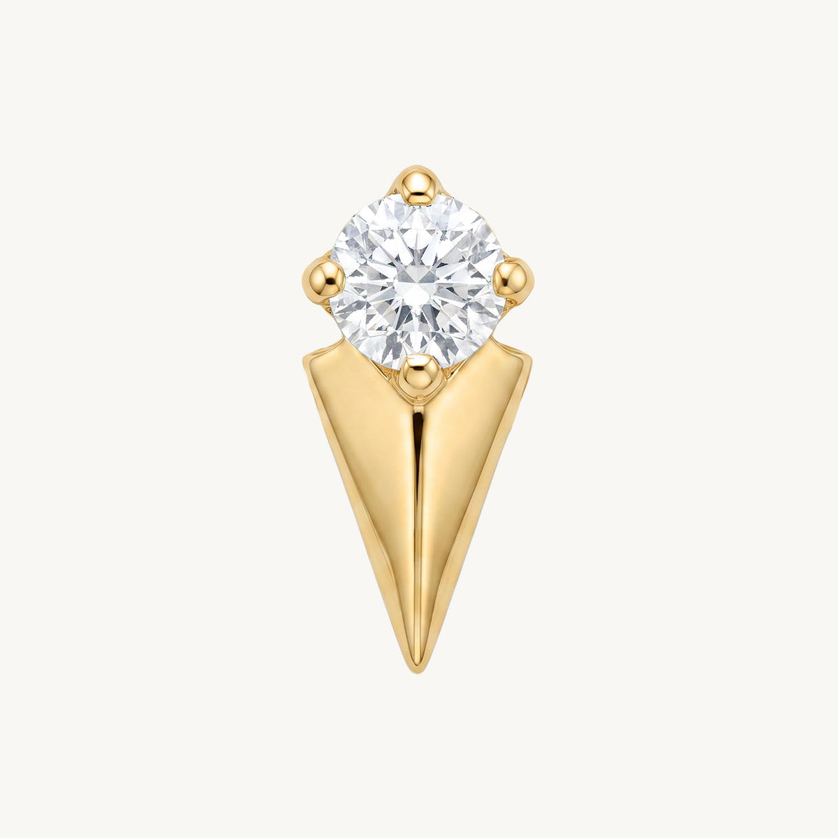 Crystal cone gold