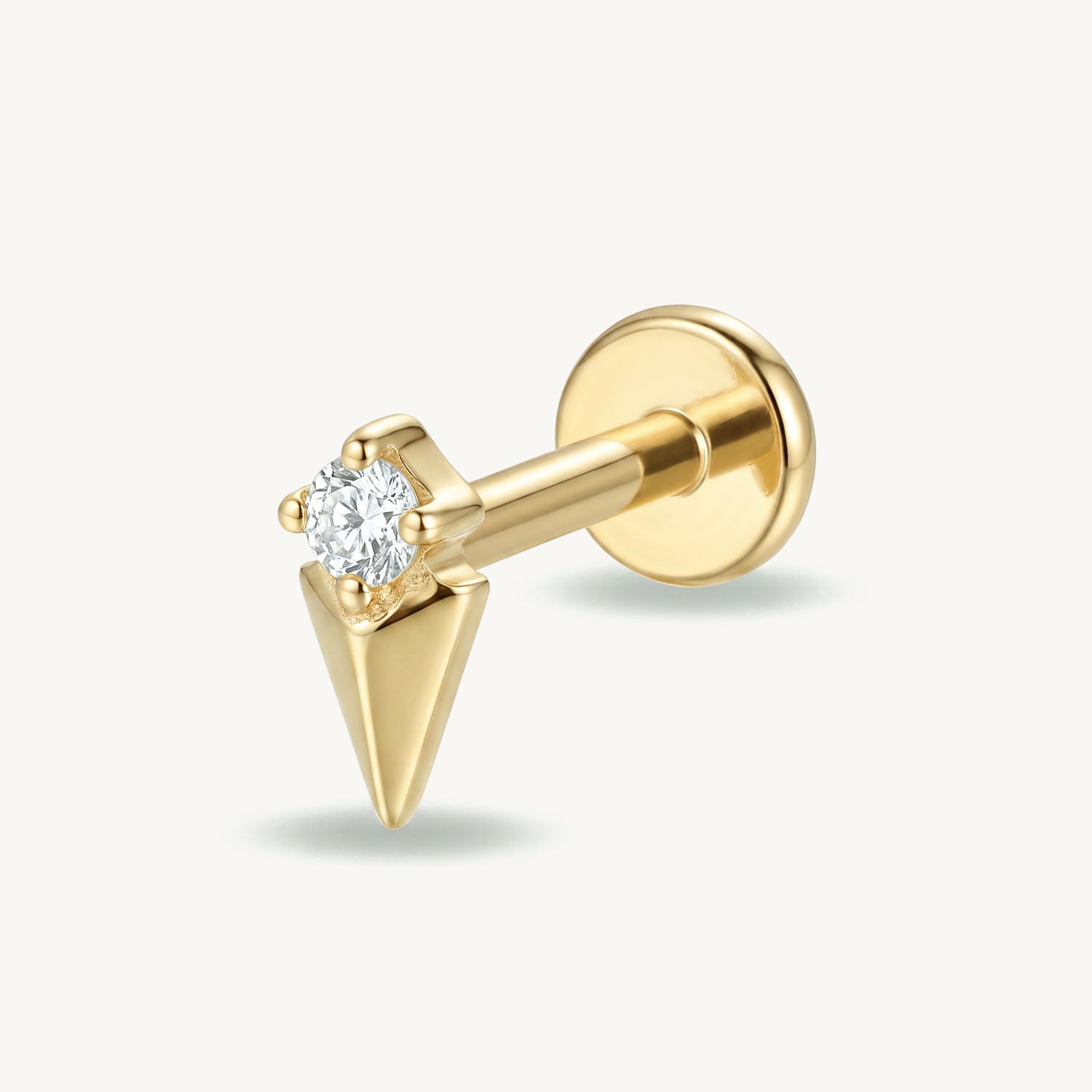 Crystal cone gold