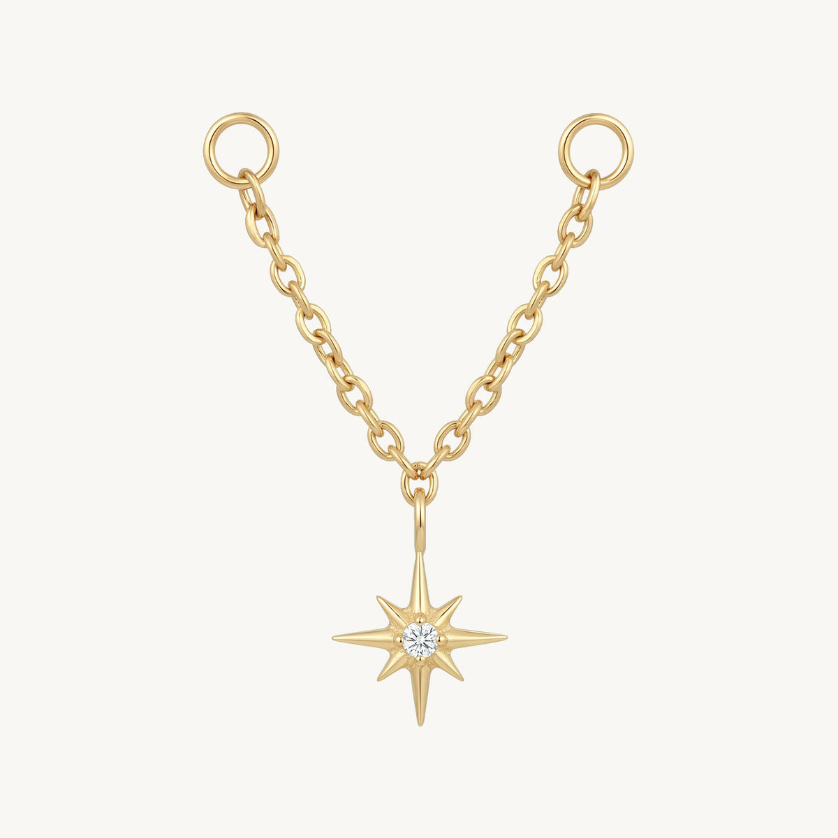 Celestial star connector gold