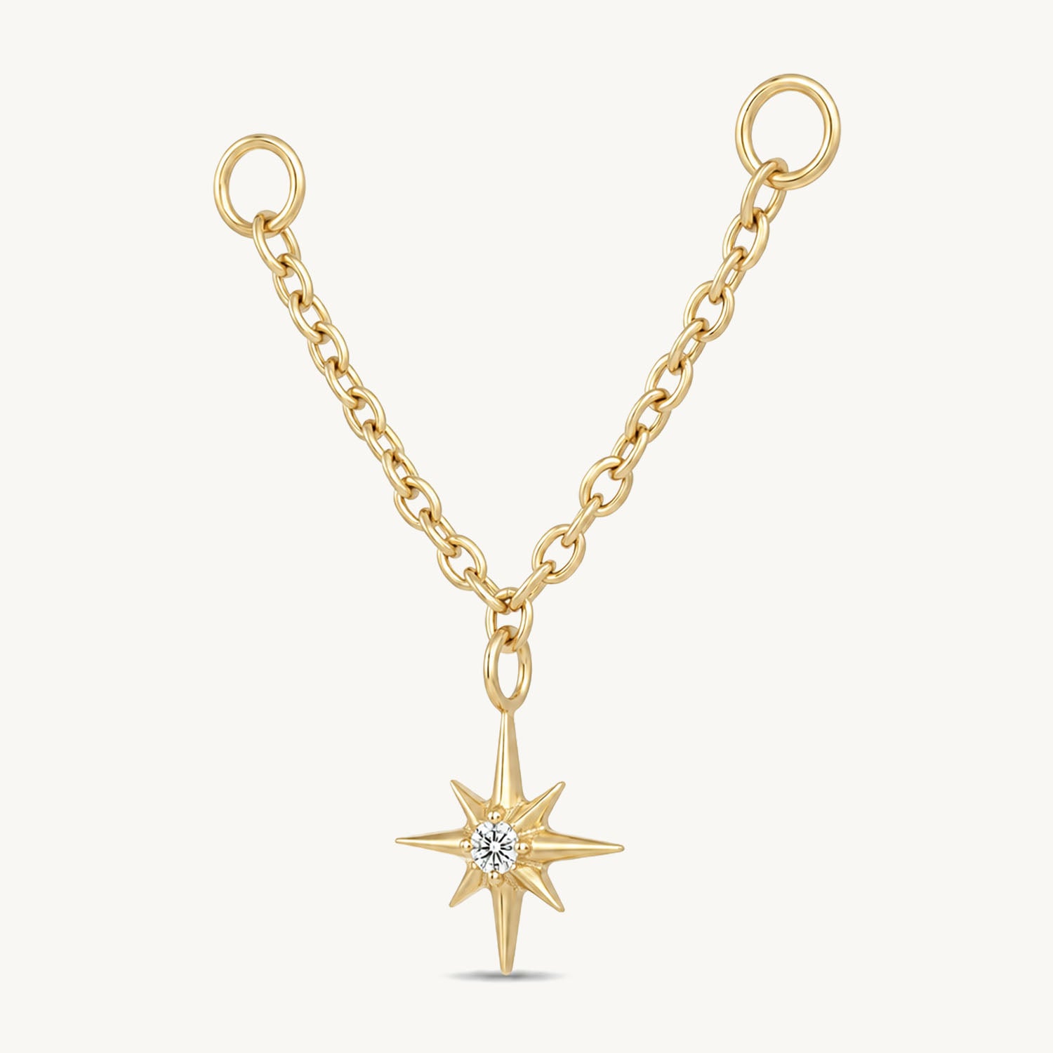 Celestial star connector gold