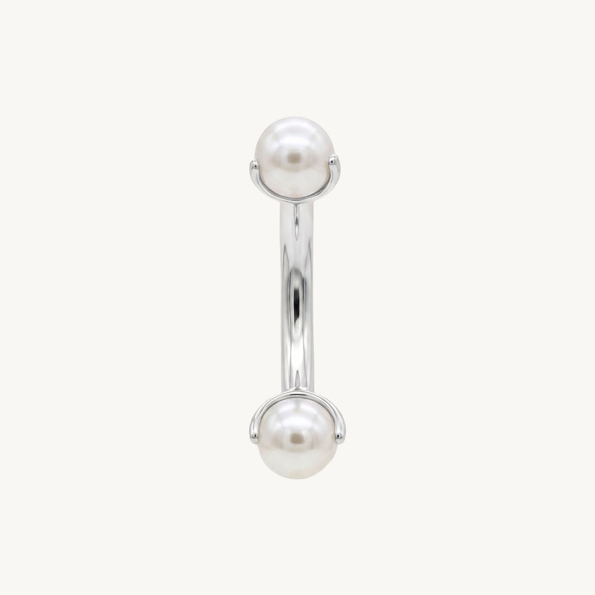 Curved pearl – FRONT