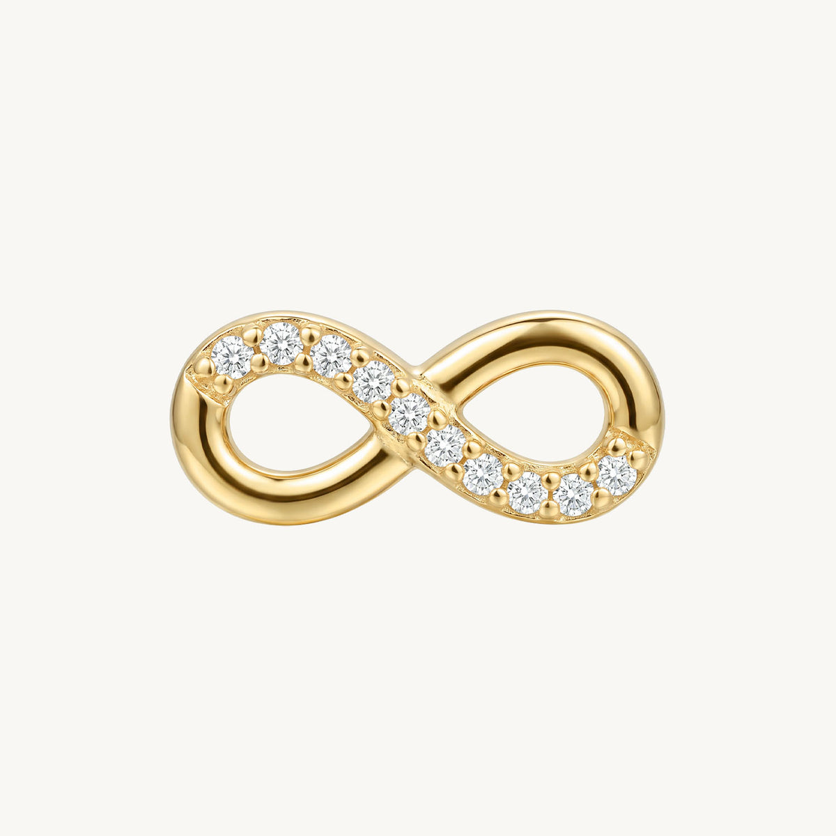 Infinity sparkle gold – FRONT