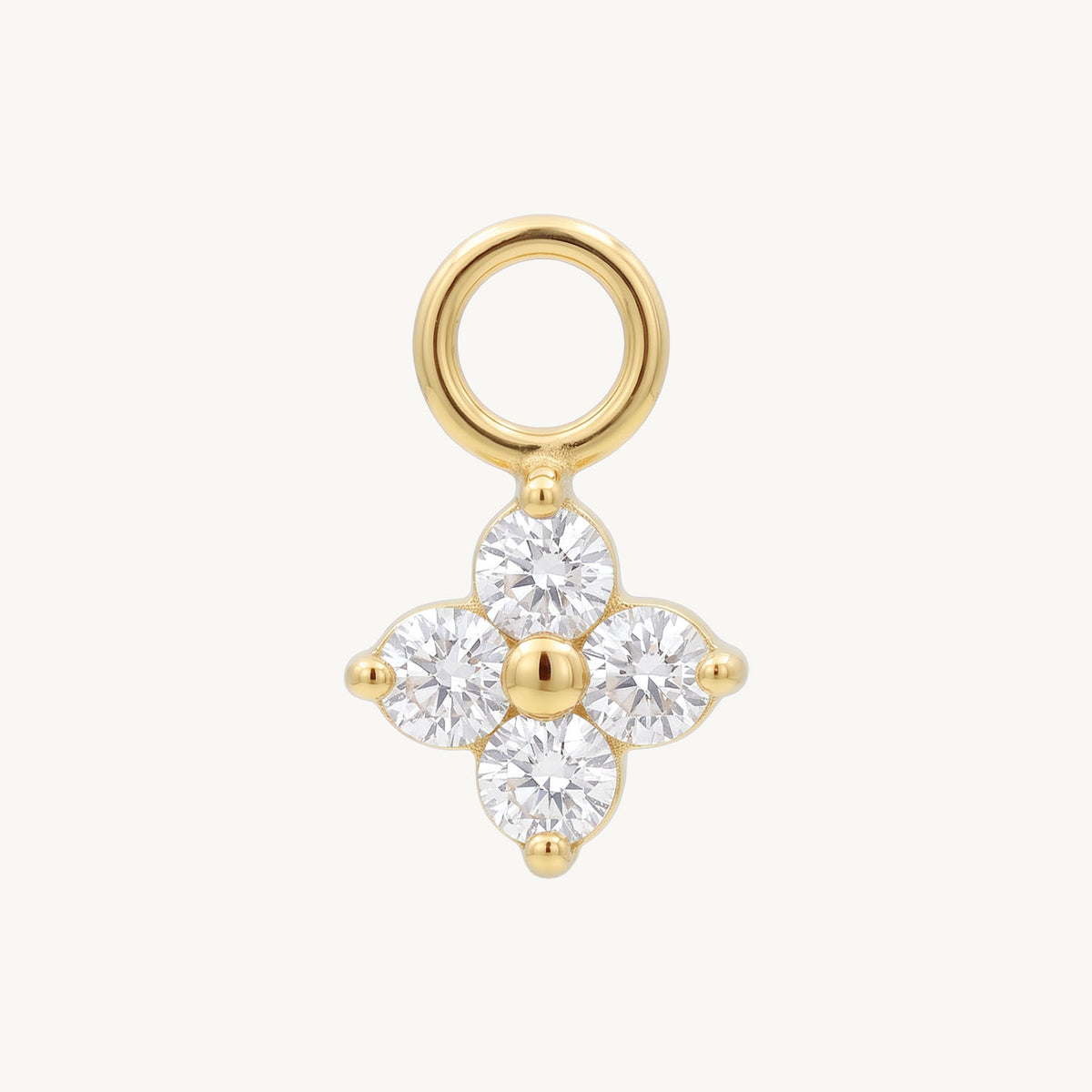 Clover sparkle gold – FRONT